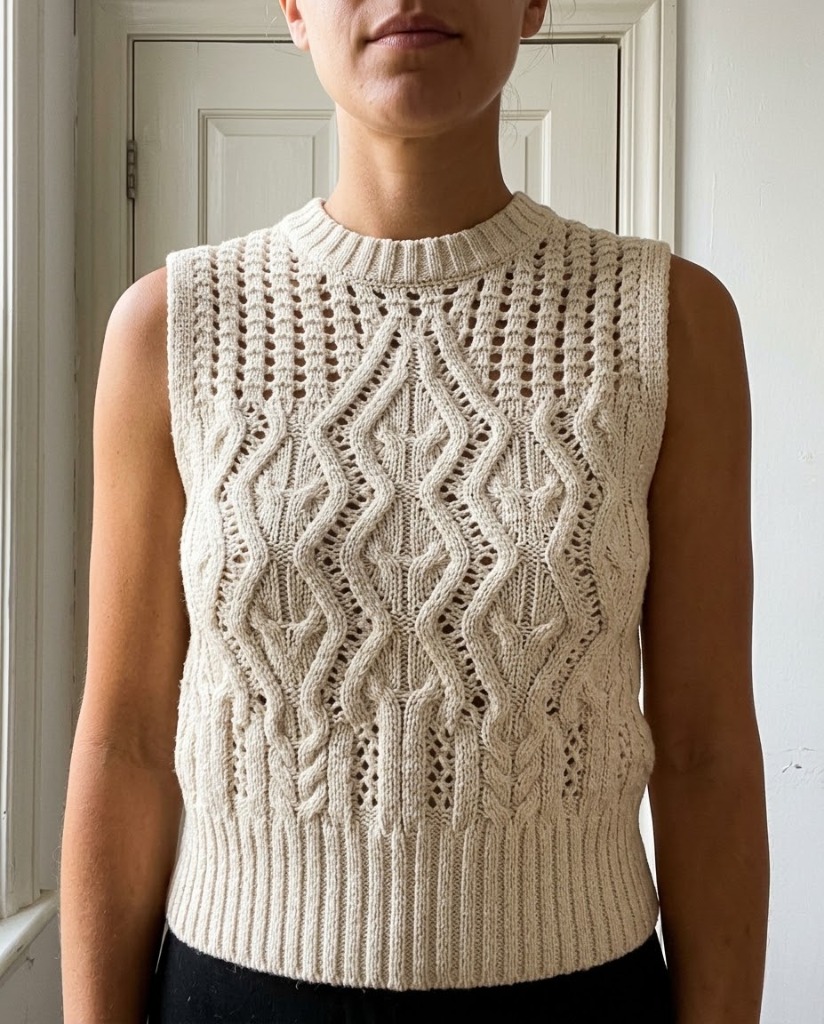 Original Knit Vest Detail